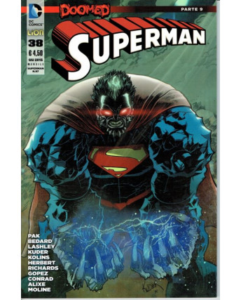 Superman NUOVA SERIE  38 Mensile  99  - Ed.Lion Sconto 50%