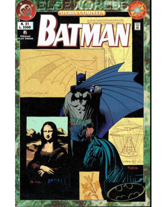 Batman 21 capolavoro nero di Moench ed. Play Press