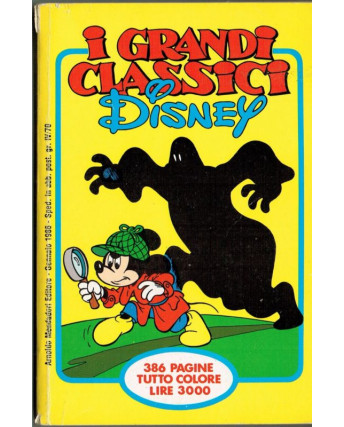 I Grandi Classici Disney N. 19  - Ed. Mondadori