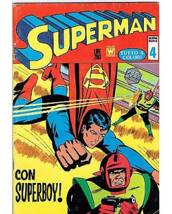 Superman Nuova Serie n. 4 - a colori * ed. Williams