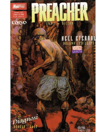 il Corvo presenta n.40 Preacher,Diagnosi,Hell Eternal ed.Magic Press