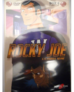 ROCKY JOE " La Prima Serie "  n. 6 - 2 DVD 125m ca. - YAMATO VIDEO