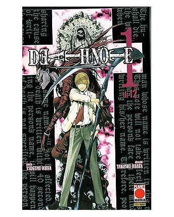 Death Note n. 1 di Tsugumi Ohba, Takeshi Obata - 9a rist. Planet Manga