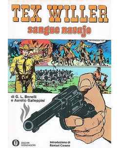 Oscar Mondadori n. 445:Tex sangue Navajo I ristampa di Bonelli Galep