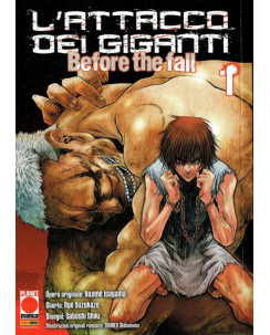 L'Attacco dei Giganti Before The Fall n. 1 di Hajime Isayama (Manga) PlanetManga