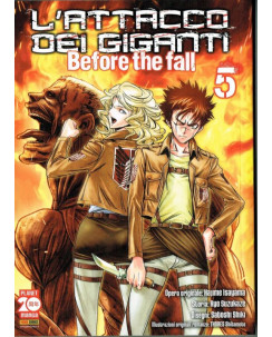 L'Attacco dei Giganti Before The Fall n. 5 di Hajime Isayama (Manga) PlanetManga