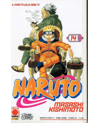 Naruto il Mito n.14 di Masashi Kishimoto - Prima Edizione Planet Mang