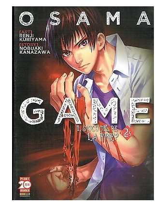 Osama Game 2 - Il Gioco del Re di Nobuaki Kanazawa NUOVO prima ed.Planet Manga