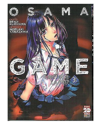 Osama Game. Il Gioco del Re: la fine? 3 di N. Kanazawa NUOVO 1a ed.Planet Manga