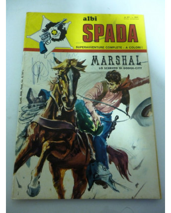 ALBI SPADA - NUOVA SERIE  N.27 [ MARSHAL ] 1977 ed. Flli Spada