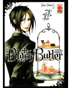 Black Butler n. 2 di Yana Toboso -Kuroshitsuji seconda rist.ed.Panini sconto 10%