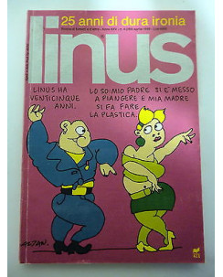 Linus anno 25 n. 4 - Aprile 1989
