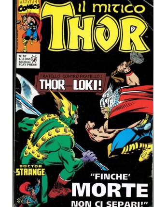 The Mighty Thor n.57 finche morte non ci separi ed. Play Press