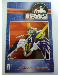 SPIDER RIDERS N. 1 "Il mondo interno " - ANIME COMICS 97 - ed. STAR COMICS