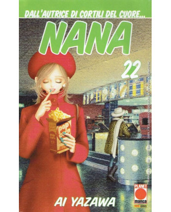 Nana n. 22 di Ai Yazawa - Prima Edizione Planet Manga