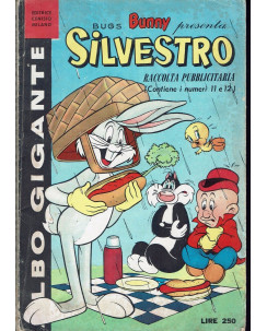 Bugs Bunny presenta SILVESTRO raccolta albo gigante  ed. cenisio del 1968 FU03