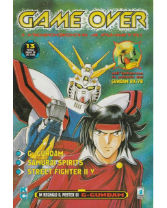 Game Over n 13 - Street fighter - G-Gundam  ed.Star Comics