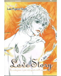 Love Story n. 5 di Lee Hyeon-Sook * SCONTO 50% NUOVO ed. J Pop