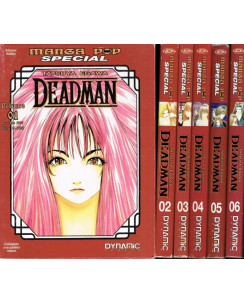 Deadman serie COMPLETA 1/6 di T. Egawa ed. Dynamic SC04