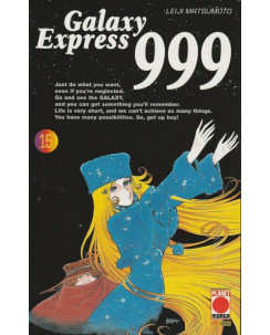 Galaxy Express 999 n.15 di Leiji Matsumoto - ed.Panini  NUOVO!!!