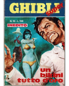 Ghibli Super n. 10 Un bikini tutto d'oro ed. Universo S.p.A. 1973 FU07