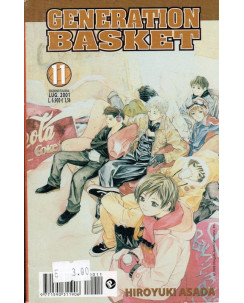 Generation Basket n. 11 di Hiroyuki Asada * Letter Bee* Planet Manga * OFFERTA!