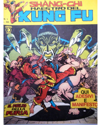 Shang-Chi - Maestro del Kung Fu n.  1  Serie Gigante * ed. Corno FU03
