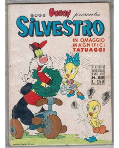 Bugs Bunny pres.Silvestro n. 85 ed.Cenisio FU07