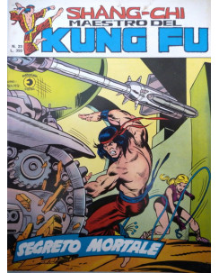 Shang-Chi - Maestro del Kung Fu n. 23  Serie Gigante * ed. Corno FU03 di RESA
