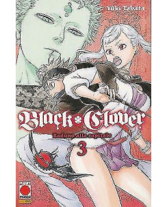Black Clover n. 3 di Yuki Tabata  Ed.Panini NUOVO