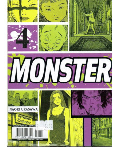 Monster  4 di Naoki Urasawa prima edizione Panini
