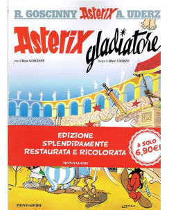 ASTERIX  4 Asterix gladiatore di Uderzo ed.Mondadori sconto 50%  FU06