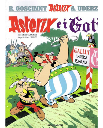 ASTERIX  3 Asterix e i Goti di Uderzo ed.Mondadori sconto 50%  FU06