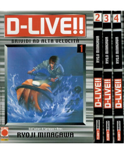 D-LIVE 1/4 brividi ad alta velocita COMPLETA di R.Minagawa ed.Panini