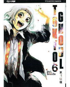 Tokyo Ghoul n. 6 di Sui Ishida - NUOVO!!! - ed. J-Pop
