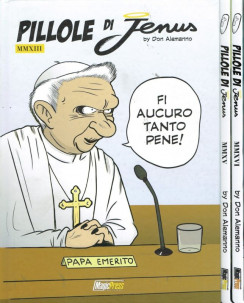 PILLOLE di JENUS 1/3 serie COMPLETA di Don Alemanno ed.Magic P.NUOVI SCONTO 50%