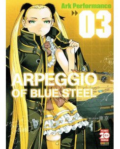 Arpeggio of Blue Steel  3 Ark Performance ed. Planet Manga