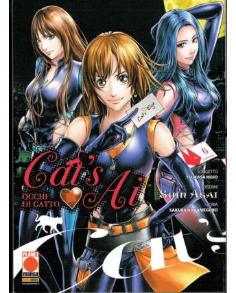 Cat's Ai n. 6 di Tsukasa Hojo, S. Asai * Occhi di Gatto *PlanetManga -30%