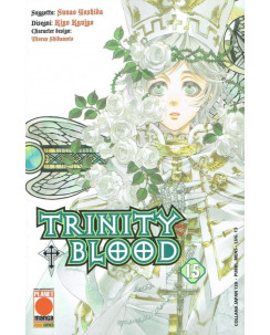 Trinity Blood n.15 di Yoshida, Kyuiyo, Shihamoto ed. Planet Manga
