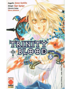 Trinity Blood n. 5 di Yoshida, Kyuiyo, Shihamoto -20% 1a ed. Planet Manga