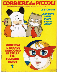 Corriere dei Piccoli 1984 n.20 Tulipano Nero, , Lady Love, Spank FU03