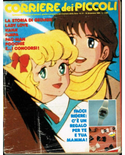 Corriere dei Piccoli 1984 n.51 Georgie, Nana', Pac-man, Poochie FU03