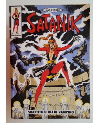 Satanik. Sbattito d'ali di vampiro di Max Bunker Max Graphic Novel ed. MbP