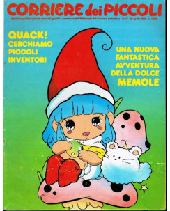 Corriere dei Piccoli 1986 n.17 Memole, Mila & Shiro, Lady Love FU03