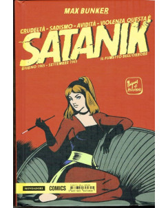 Satanik n. 3 giu. '65/set. '65 Bunker & Magnus cartonato ed.Mondadori