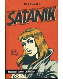 Satanik n. 6 mag. '66/set. '66 Bunker & Magnus cartonato ed.Mondadori