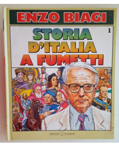 STORIA D'ITALIA A FUMETTI n. 1 DI ENZO BIAGI ed. Mondadori/DeAgostini 1987 FU03