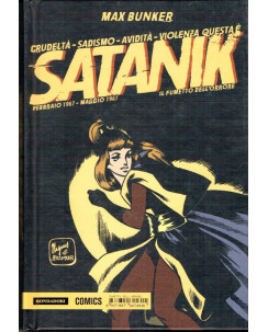 Satanik n. 8 feb. '67/mag. '67 Bunker & Magnus cartonato ed.Mondadori