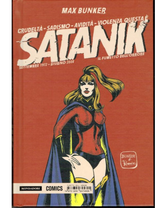 Satanik n.14 set. '72/giu. '08 Bunker & Magnus cartonato ed.Mondadori SCONTO 40%