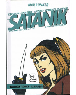 Satanik n. 7 set. '66/gen. '67 Bunker & Magnus cartonato ed.Mondadori